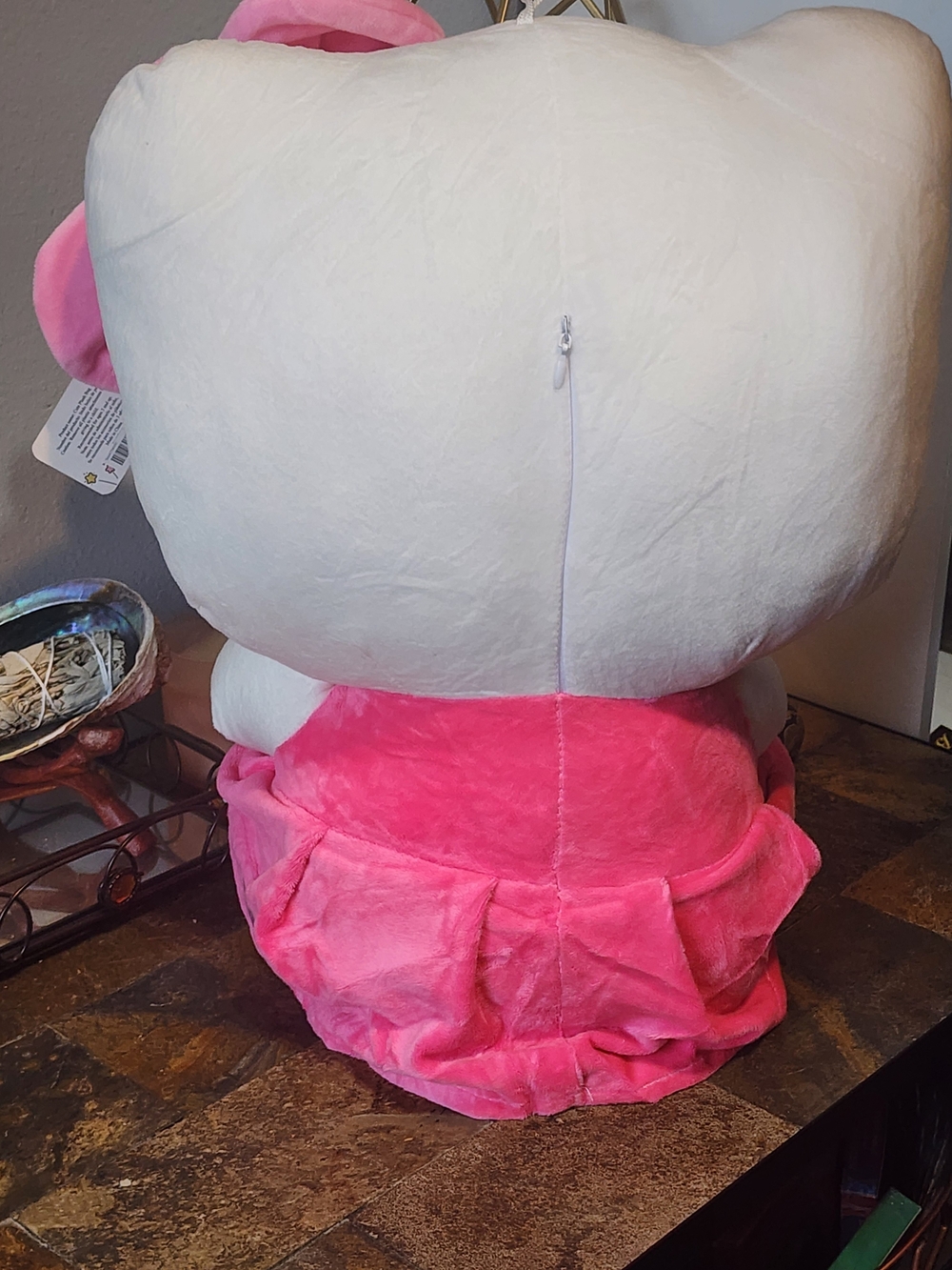 17" Love Kitty Pink & White Plush NWT - Picture 3 of 4
